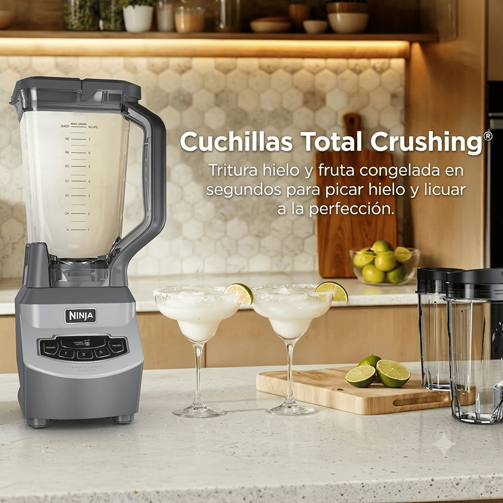 Licuadora Ninja BL660 Profesional Compacta 1100 W