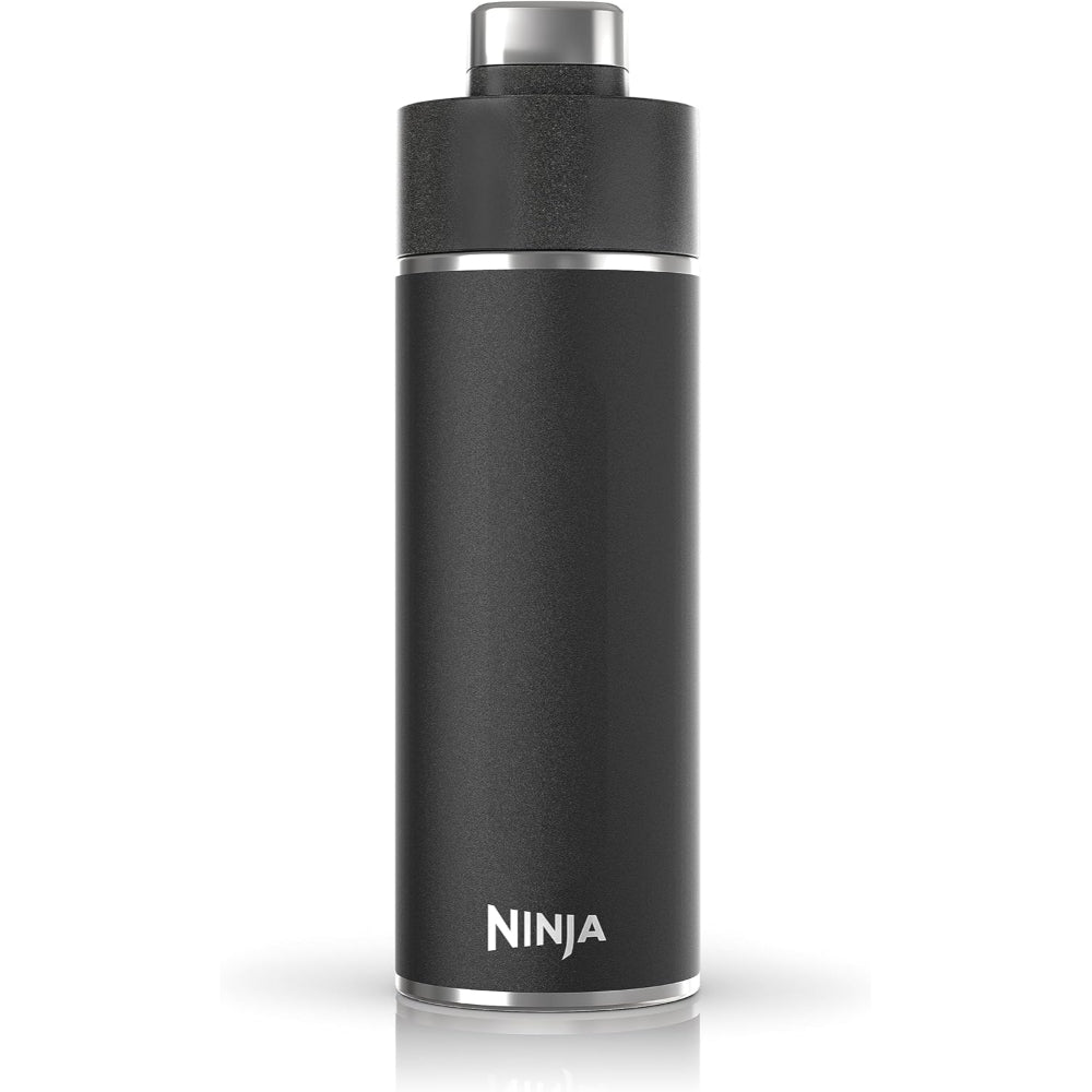 Botella de Agua Ninja Thirsti 24 Oz Negro Ónix