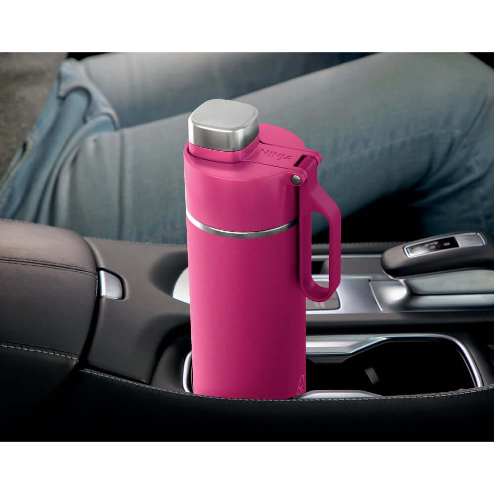 Botella de Agua Ninja Thirsti 24 Oz Rosado Fucsia