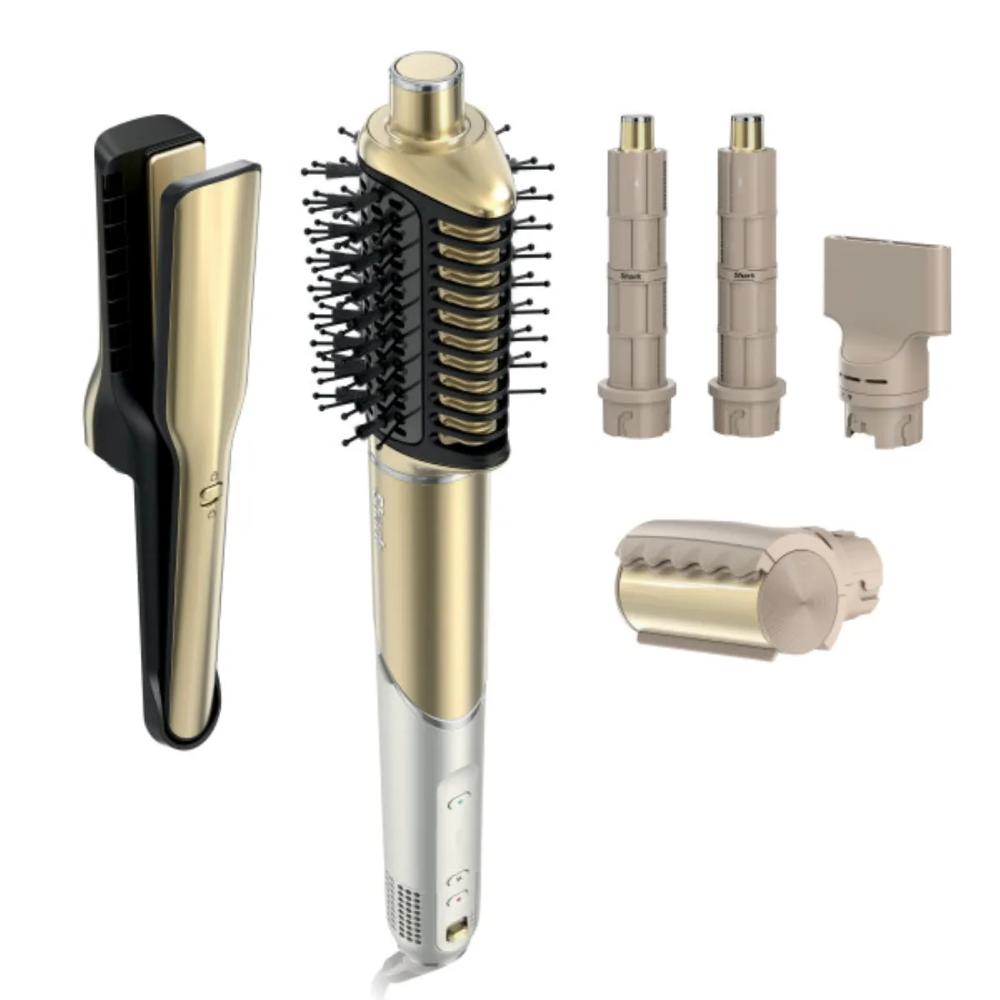 Multiestilizador Shark Glam FlexStyle HD6051S 5 En 1 Secador Rizador Alisador