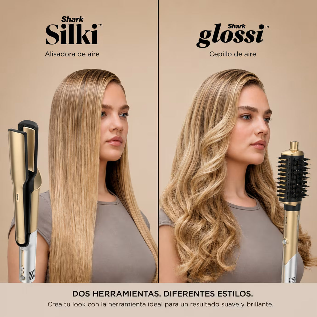 Multiestilizador Shark Glam FlexStyle HD6052S con Difusor 5 En 1 Antifrizz
