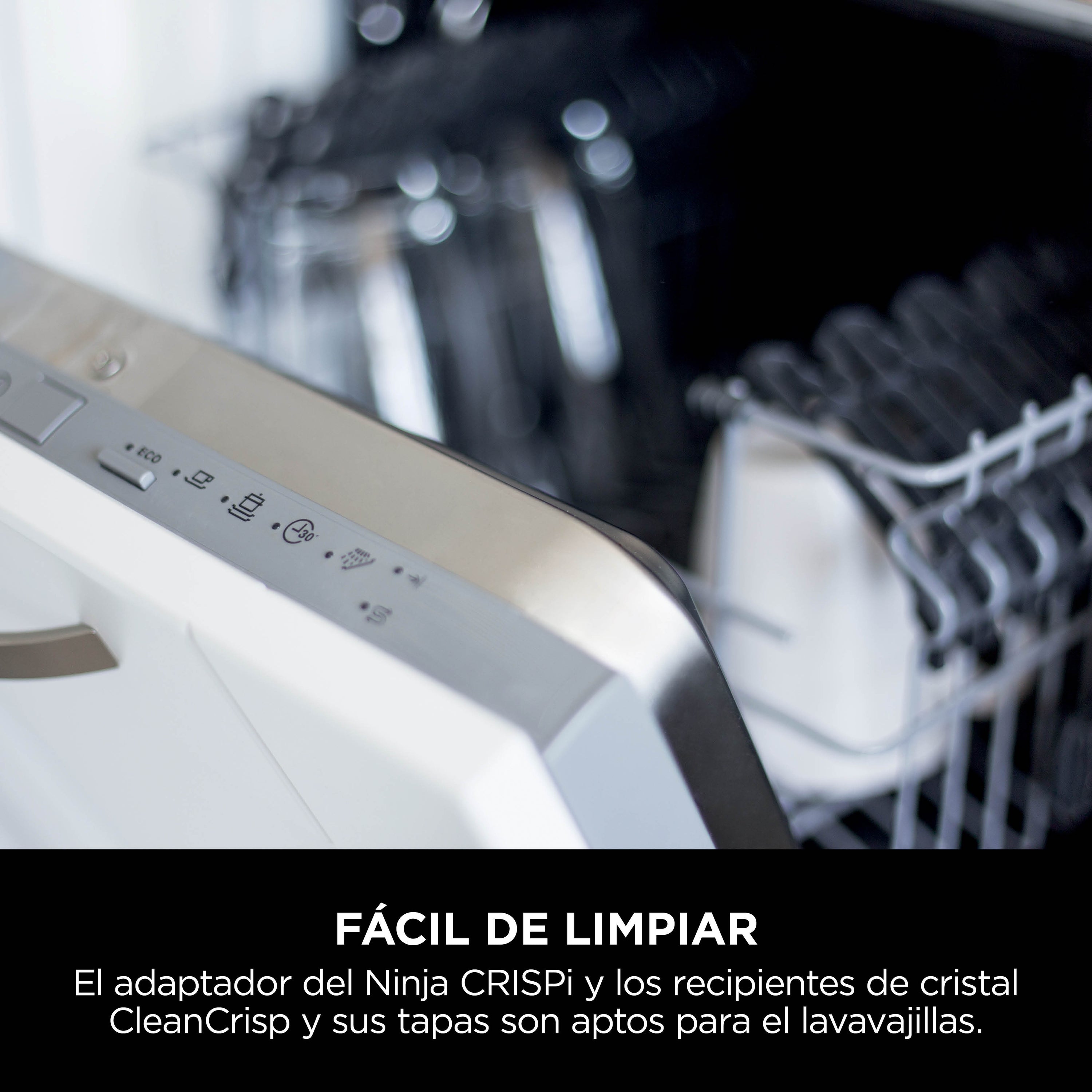 Ninja Crispi Freidora de Aire 4 en 1 FN101GY Gris