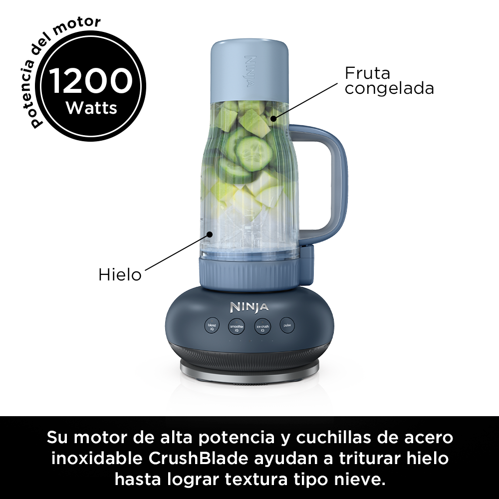 Licuadora Personal Ninja Blendboss Gris Cyberspac