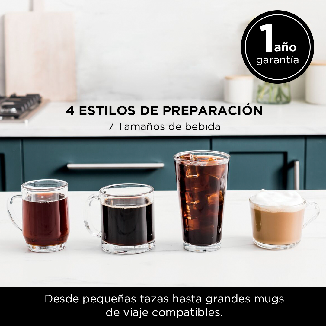 Ninja Pod & Grounds Cafetera Especial De Una Sola Porción Color Negro