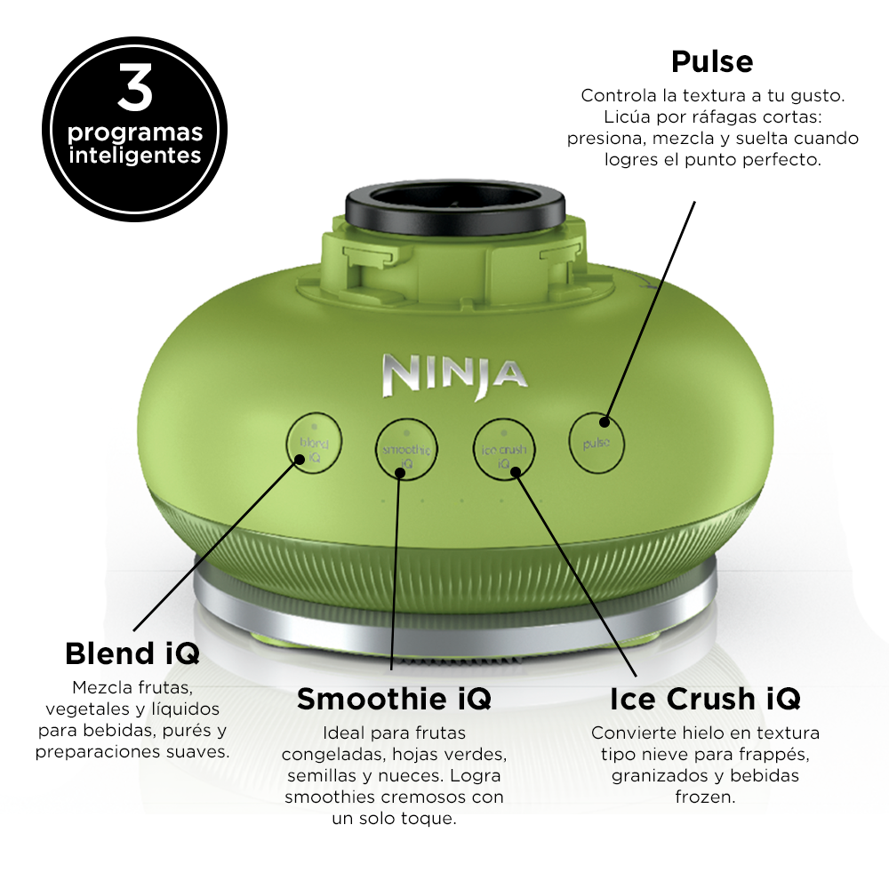 Licuadora Personal Ninja Blendboss Verde