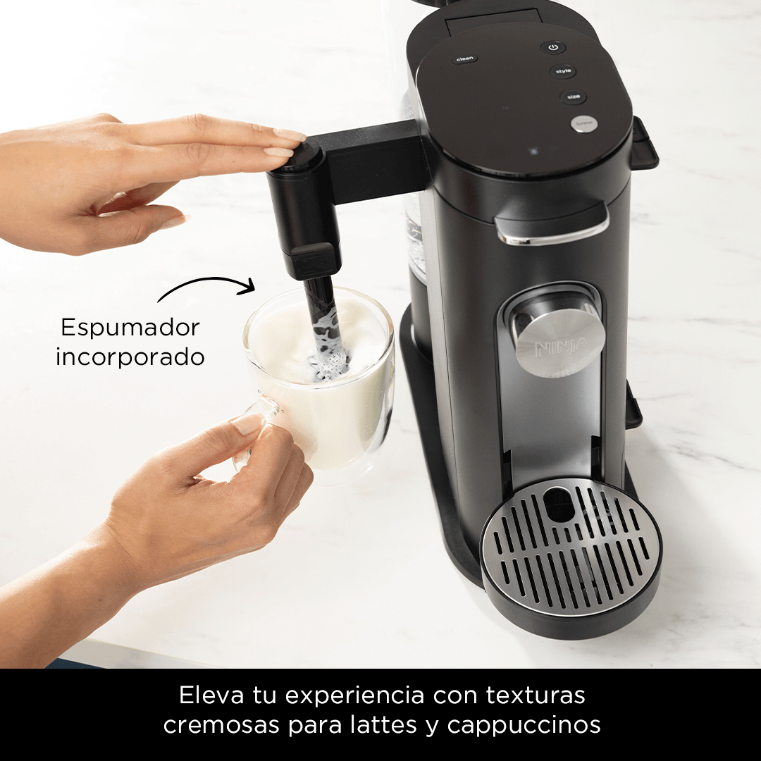 Ninja Pod & Grounds Cafetera Especial de una sola Porción Color Negro