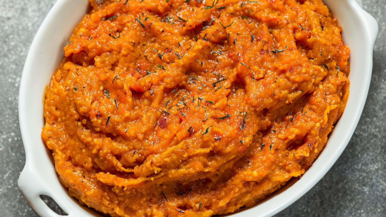 Puré de verduras asadas