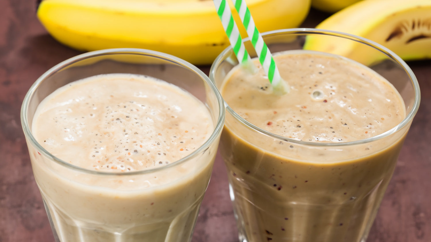 Smoothie de café y plátano