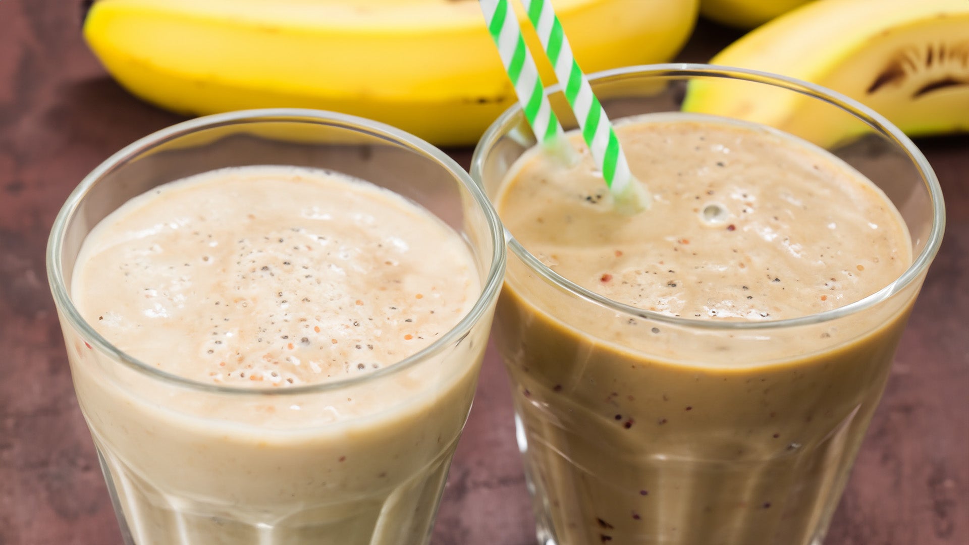 Smoothie de café y plátano