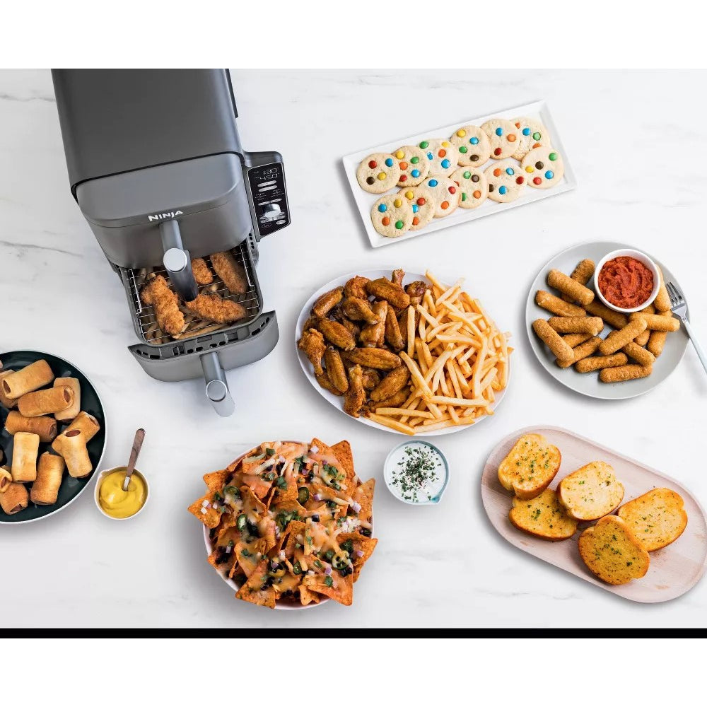Freidora De Aire Ninja Doublestack Xl De 2 Canastas Sl401_004