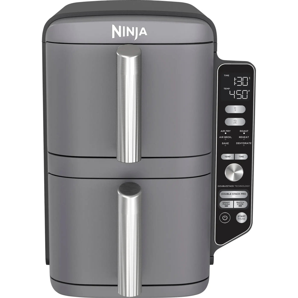 Air fryer Ninja DoubleStack XL con diseño vertical y gran capacidad