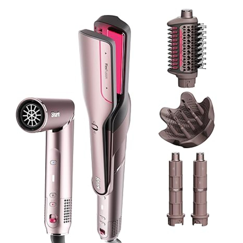 Shark Flexfusion Multiestilizador Cabello Rizado y Ondulado - 4 Accesorios
