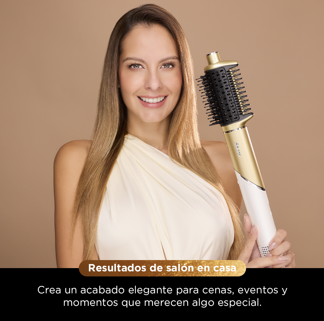 Multiestilizador Shark Glam FlexStyle HD6051S 5 En 1 Secador Rizador Alisador