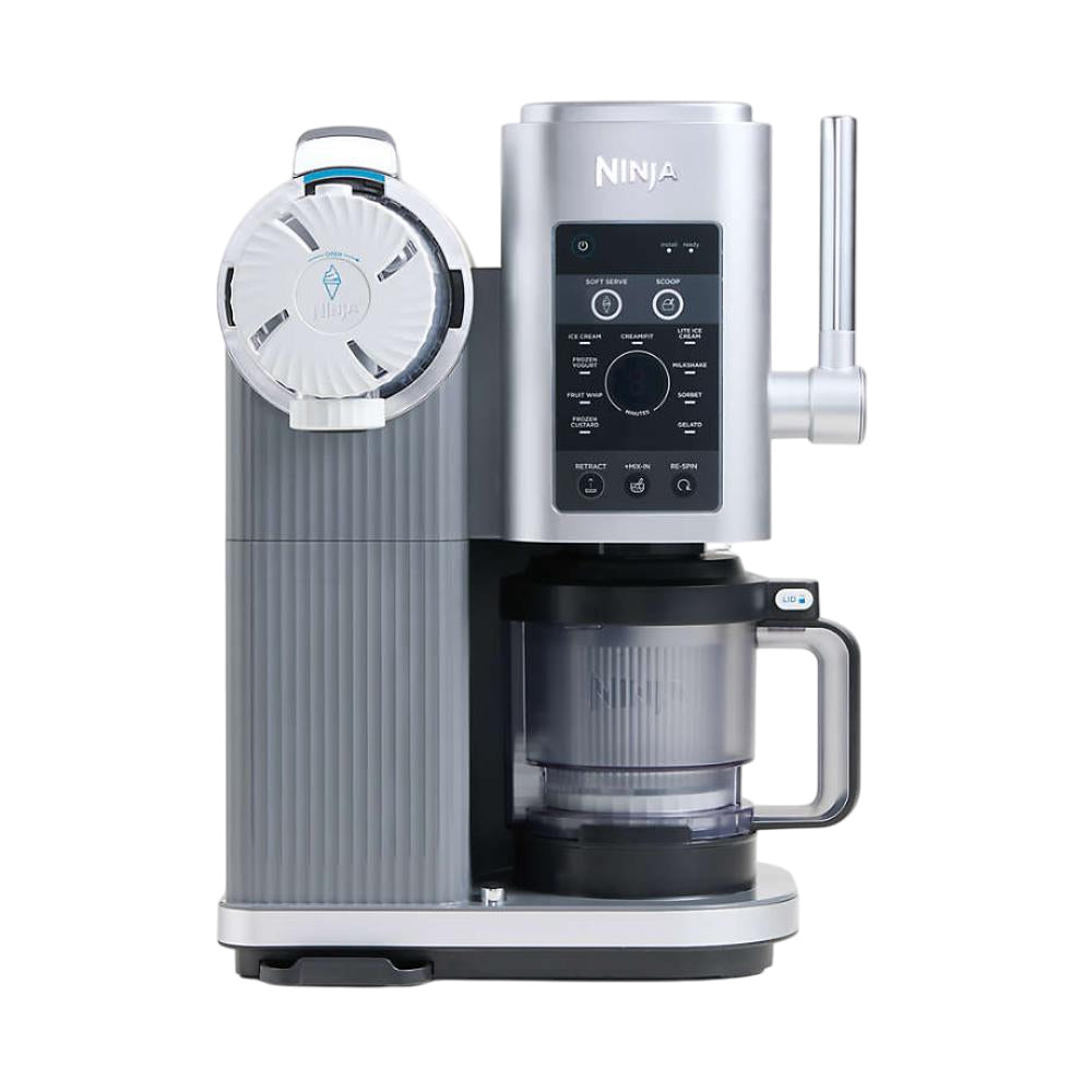 Máquina de helado Ninja Swirl by Creami | 6 Programas para Servir en Swirl Estilo Heladería | Incluye 2 Contenedores