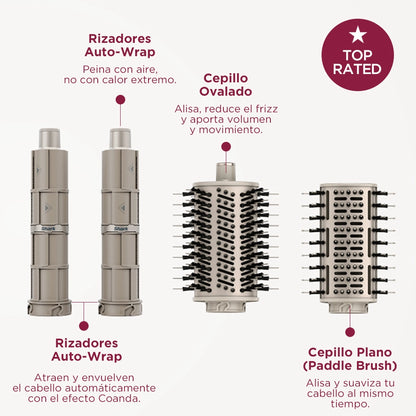 Shark FlexStyle® - Multiestilizador de cabello HD430 - Liso y Ondulado