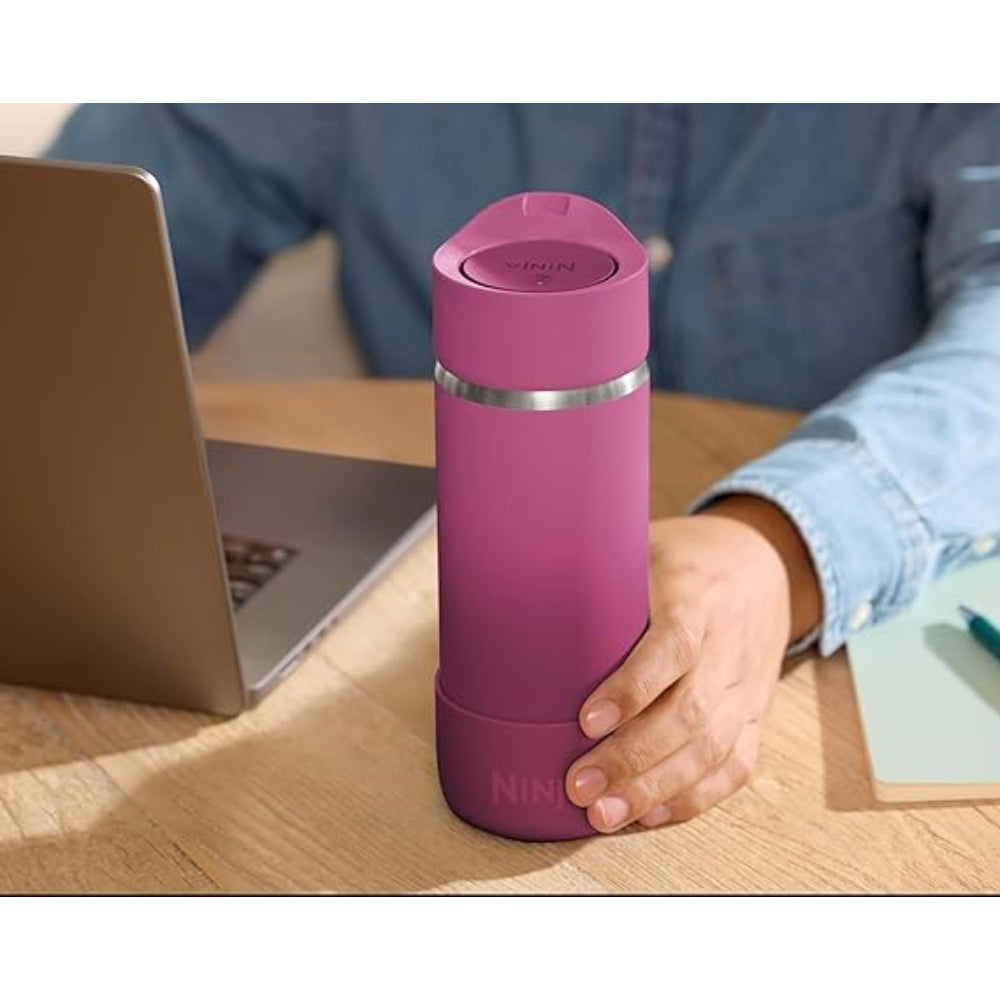 Vaso Térmico Ninja Sip Perfect 16 Oz Rosa Fucsia