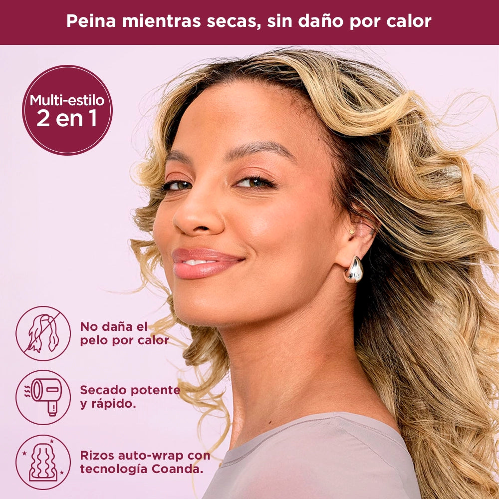 Shark FlexStyle® - Multiestilizador de cabello HD430 - Liso y Ondulado