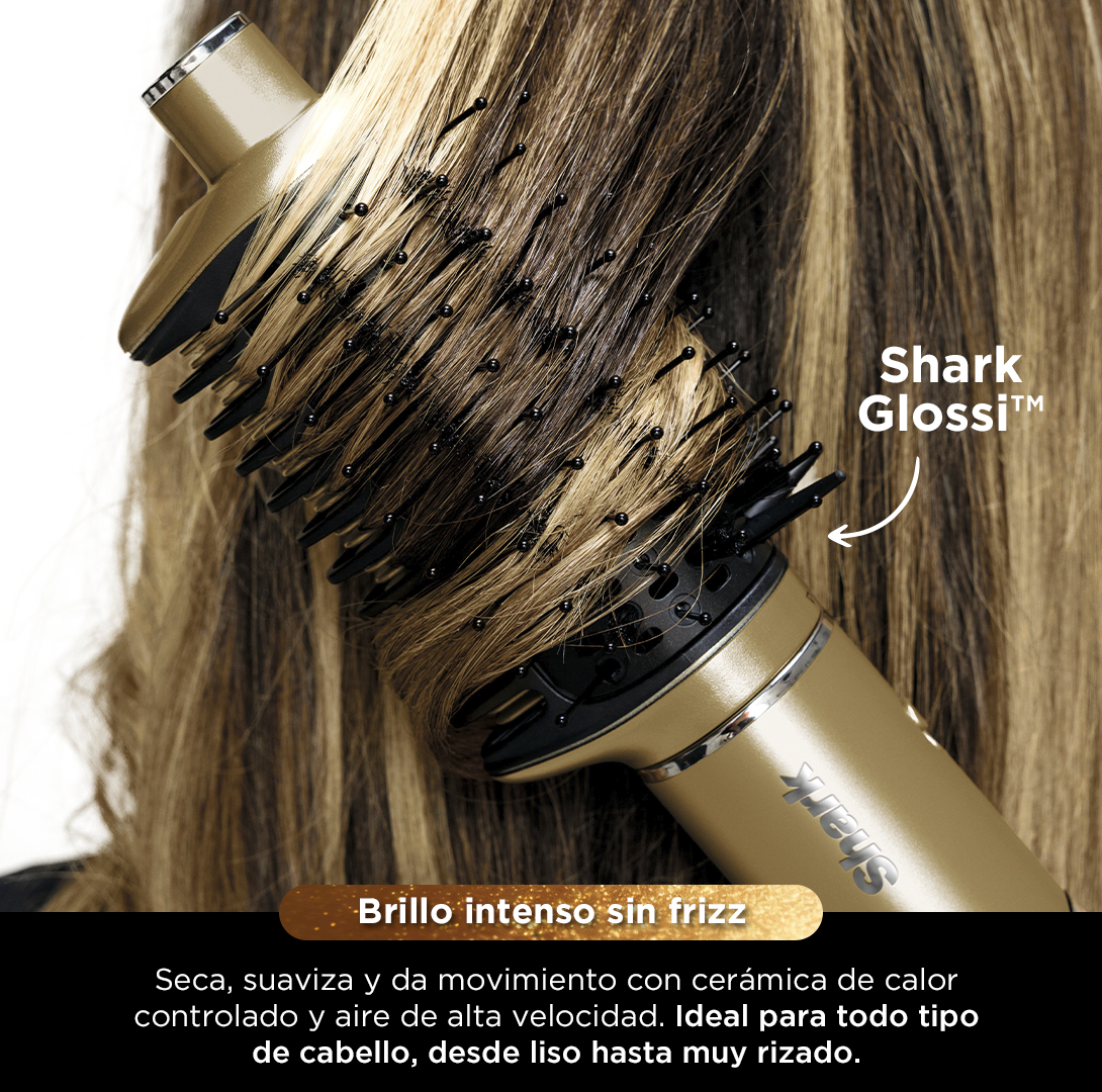 Multiestilizador Shark Glam FlexStyle HD6051S 5 En 1 Secador Rizador Alisador