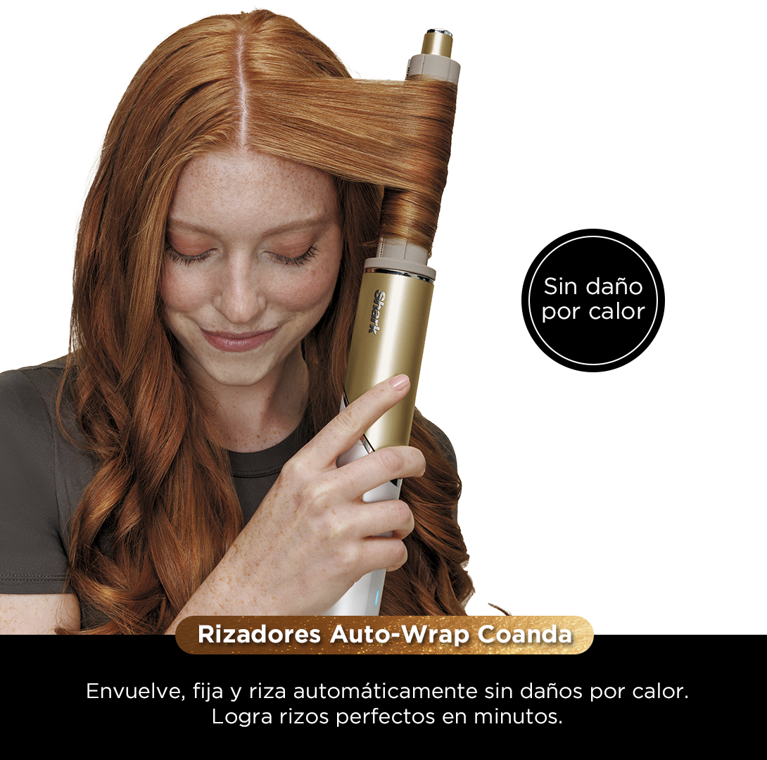 Multiestilizador Shark Glam FlexStyle HD6051S 5 En 1 Secador Rizador Alisador