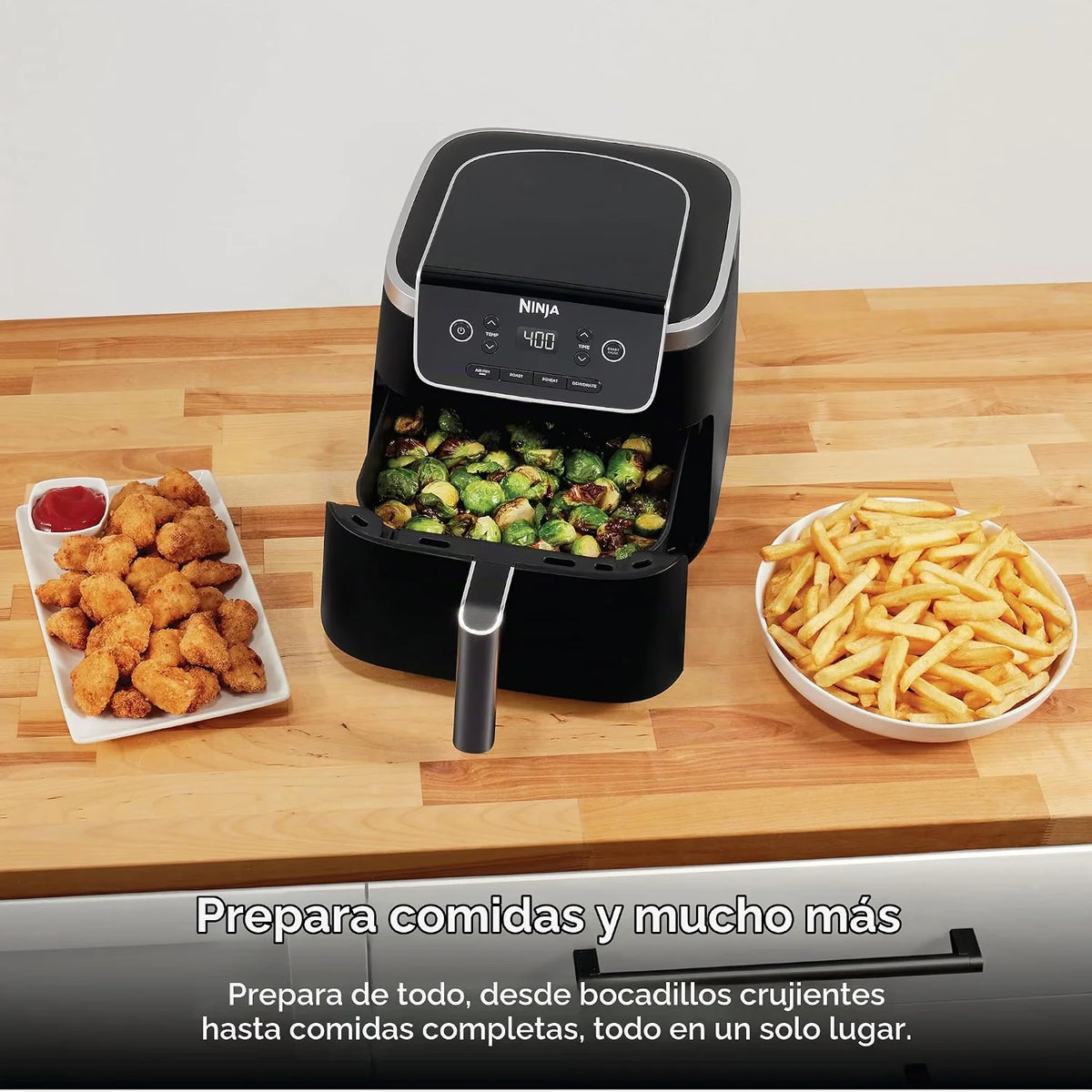 Freidora de Aire Ninja® 4.7 Litros AF141LAA Negra