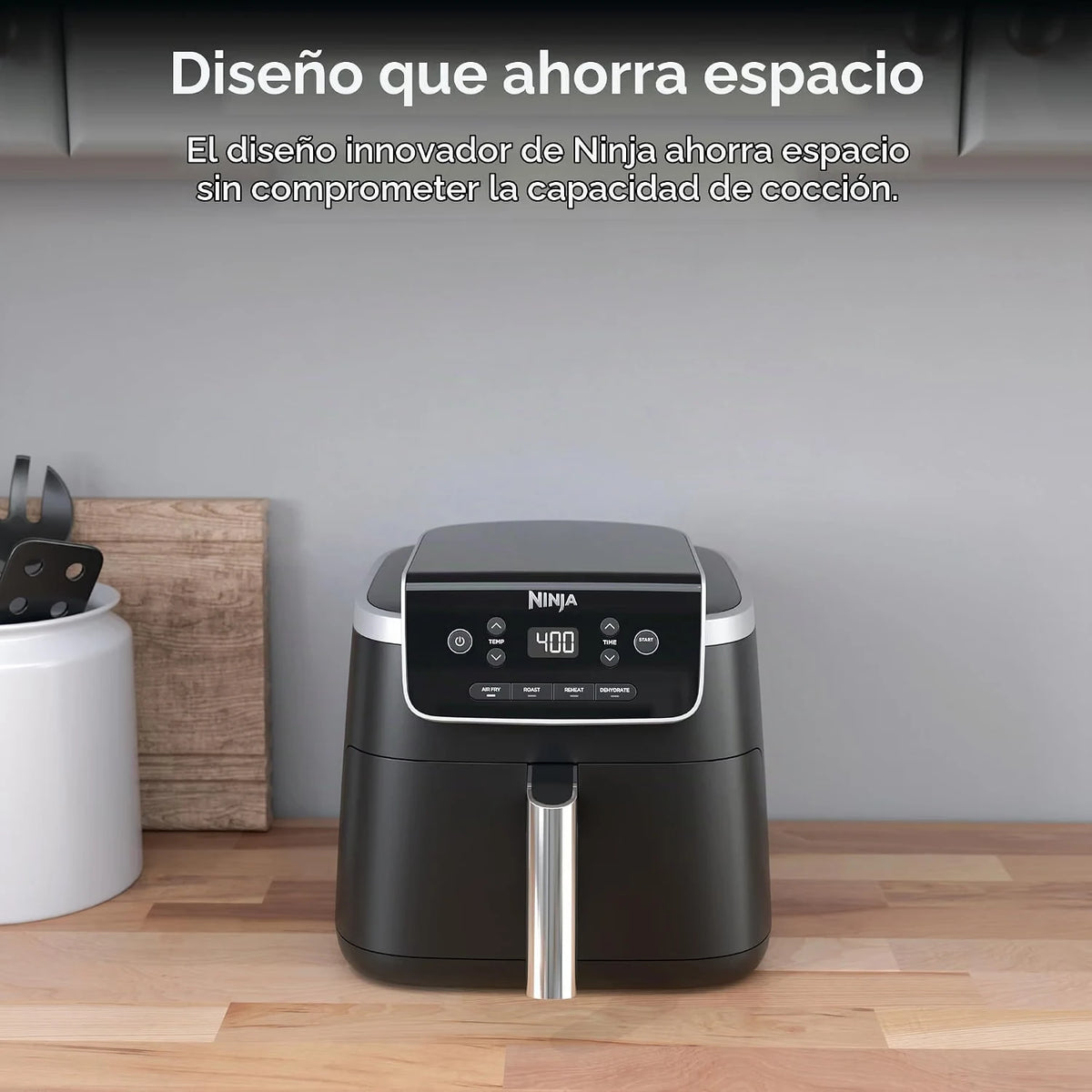 Freidora de Aire Ninja® 4.7 Litros AF141LAA Negra