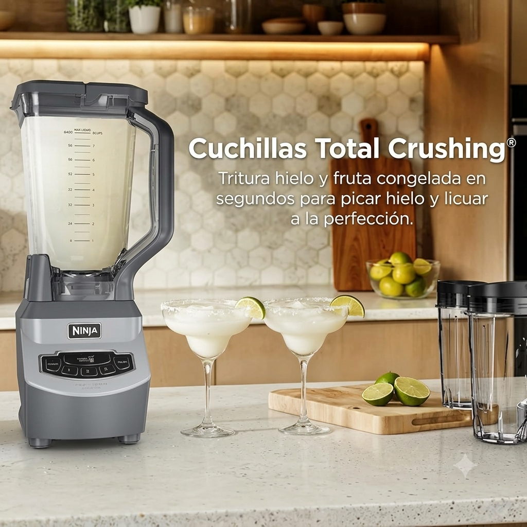 Licuadora Ninja BL660 Profesional Compacta 1100 W