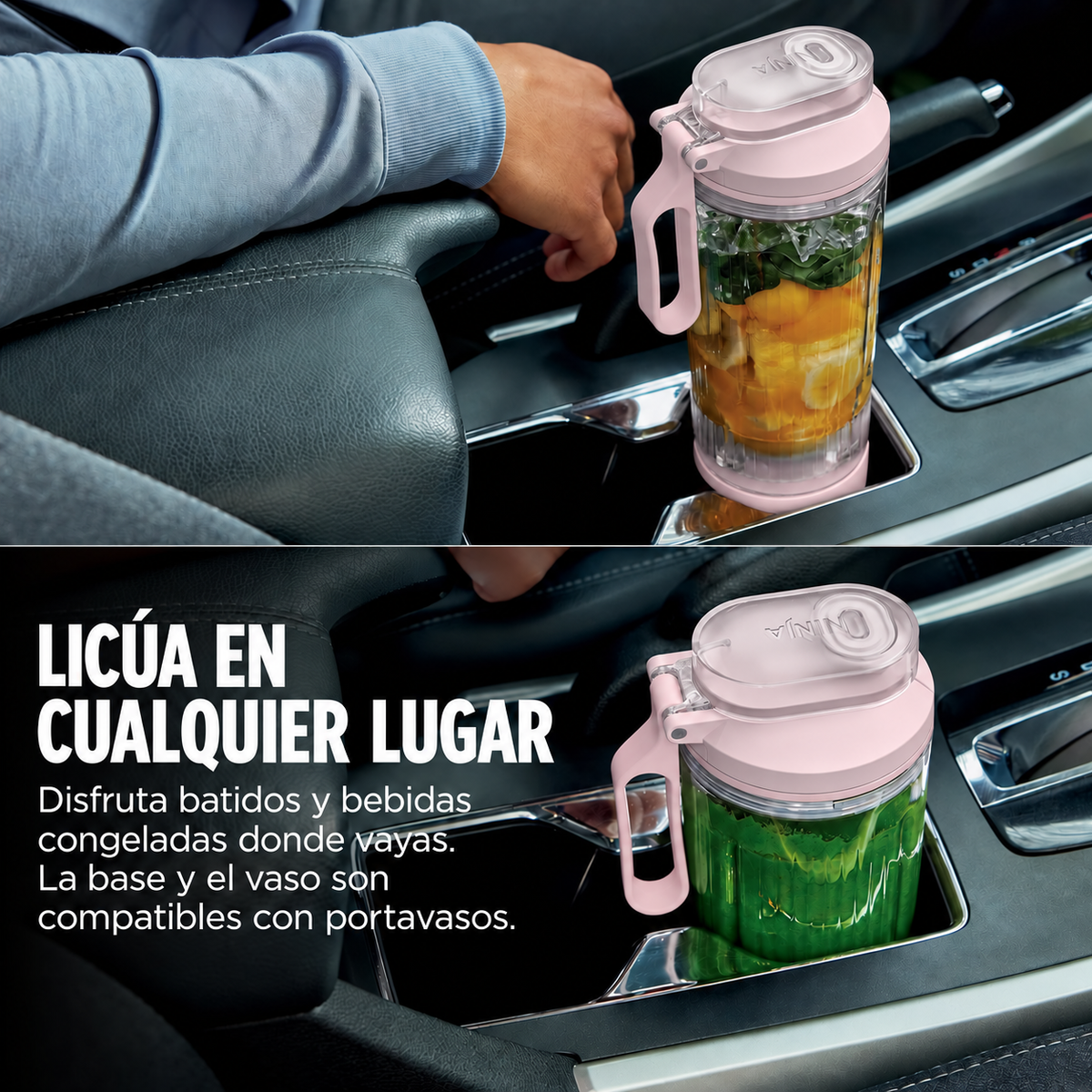 Licuadora Portátil Recargable Ninja Blast Max BC251PK Rosa