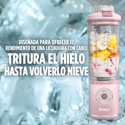 Licuadora Portátil Recargable Ninja Blast Max BC251PK Rosa