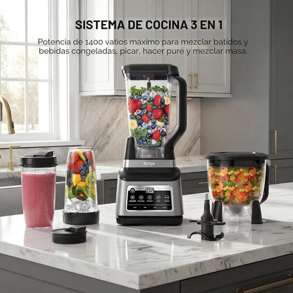 Licuadora Profesional Ninja® con procesador de 8 tazas y Auto-IQ® BN801