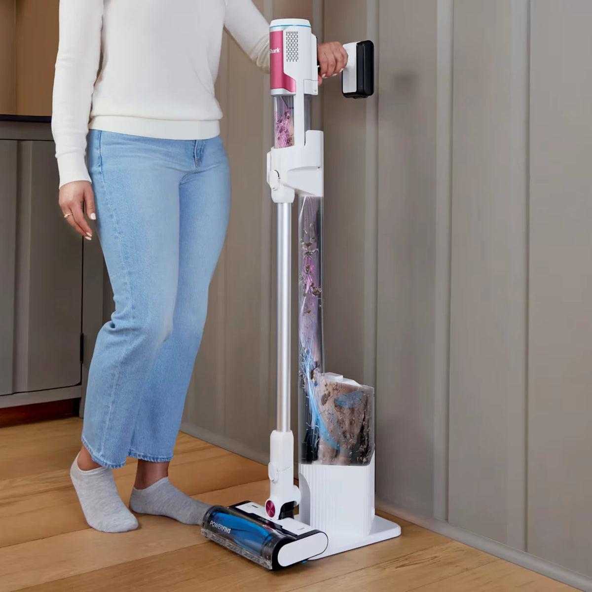 Aspiradora Inalámbrica 180 Watts Shark Clean &amp; Empty Sistema Vaciado Automático