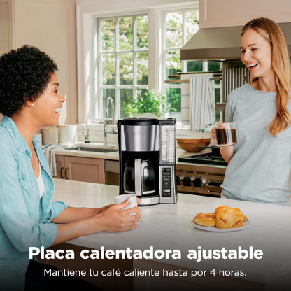 Cafetera Programable Ninja 12 tazas con depósito extraíble de agua CE250