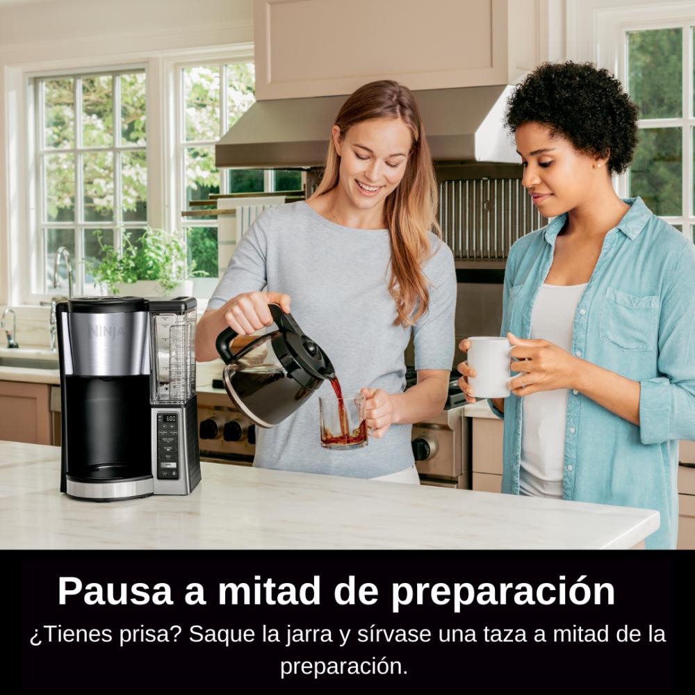Cafetera Programable Ninja 12 tazas con depósito extraíble de agua CE250