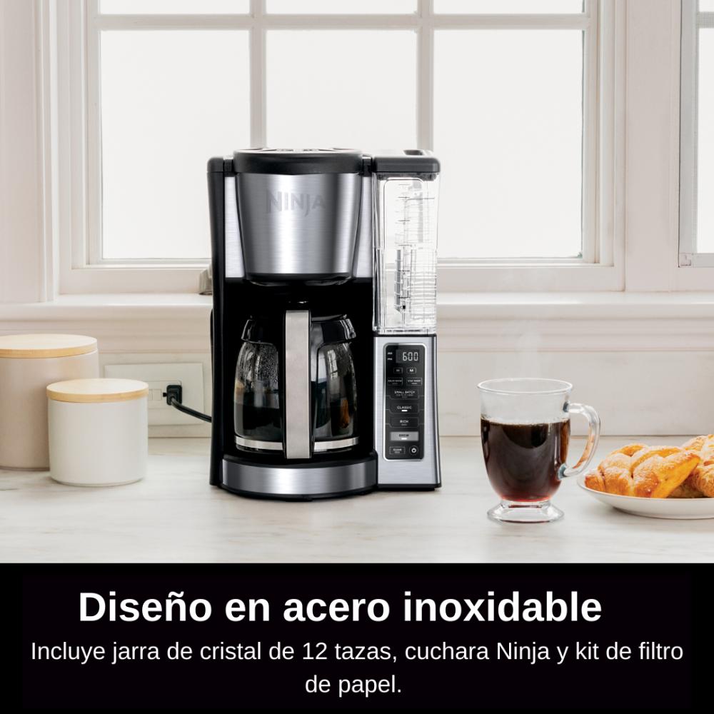 Cafetera Programable Ninja 12 tazas con depósito extraíble de agua CE250