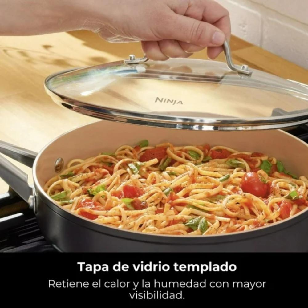 Batería de Cocina en Cerámica Ninja Esencial 12 Piezas CW89900
