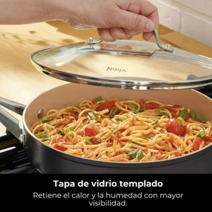 Batería de Cocina en Cerámica Ninja Esencial 12 Piezas CW89900