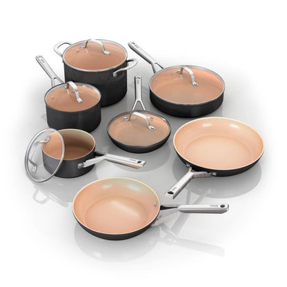 Batería de Cocina en Cerámica Ninja Esencial 12 Piezas CW89900