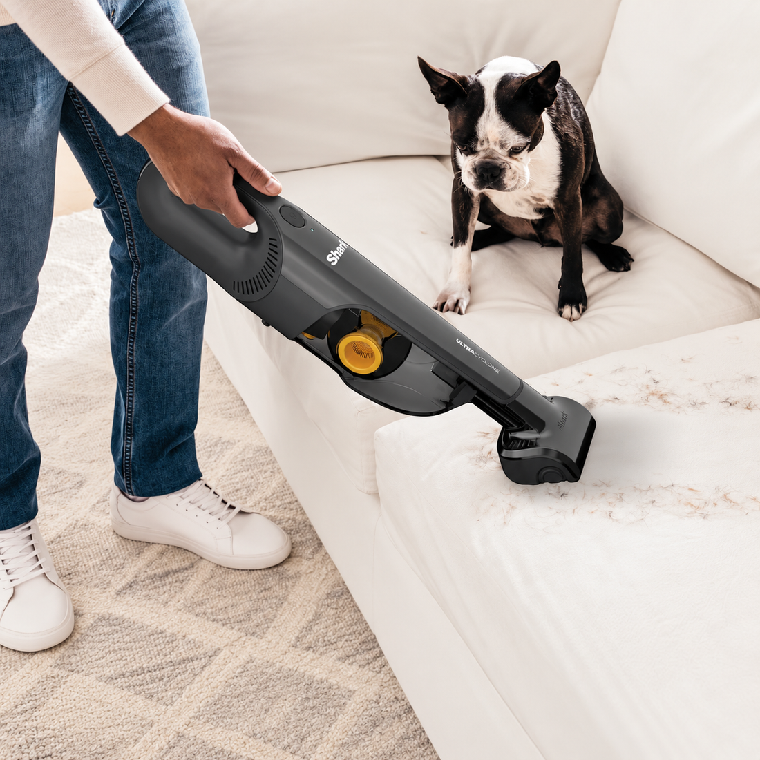 Aspiradora de mano SHARK inalámbrica CH951 UltraCyclone™ Pet Pro+ Negra