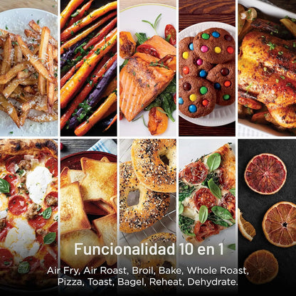 Horno Eléctrico con Air Fryer XL Pro Ninja® Foodi™ 10 en 1 DT201