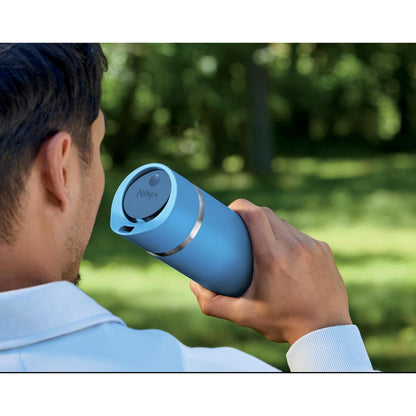 Vaso Térmico Ninja Sip Perfect 16 Oz Azul Tropical