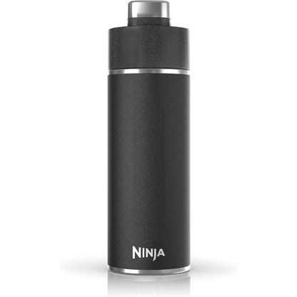 Botella de Agua Ninja Thirsti 24 Oz Negro Ónix