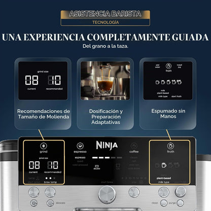 Máquina de Café Espresso Ninja Luxe Café ES601LAA