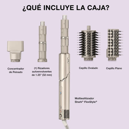 Shark FlexStyle® - Multiestilizador de cabello HD430 - Liso y Ondulado