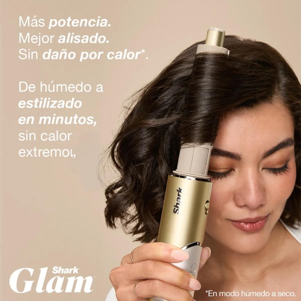 Multiestilizador Shark Glam FlexStyle HD6051S 5 En 1 Secador Rizador Alisador