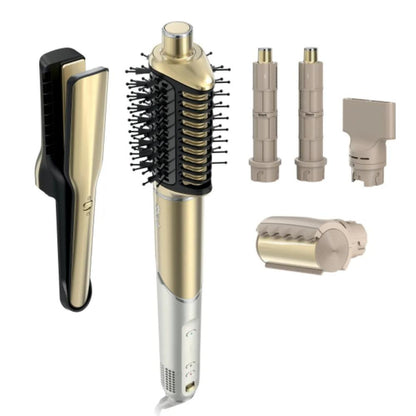 Multiestilizador Shark Glam FlexStyle HD6051S 5 En 1 Secador Rizador Alisador