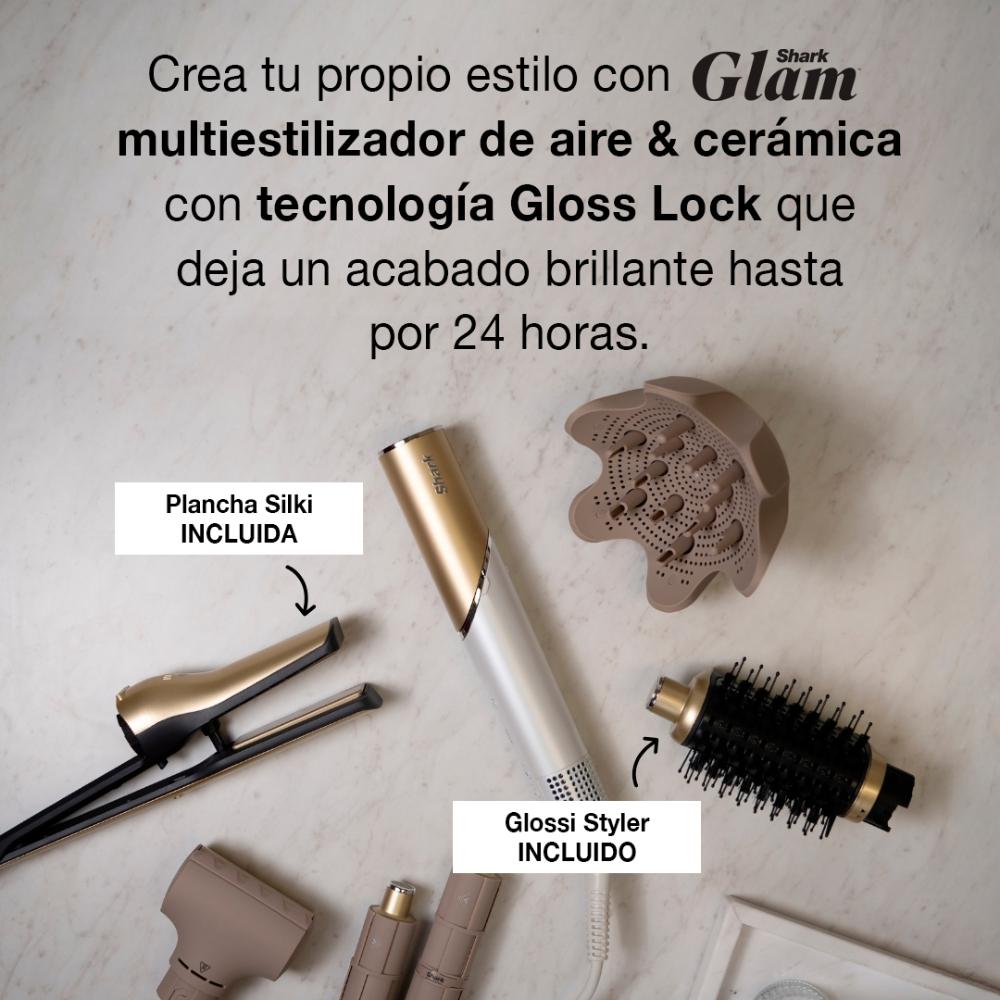 Multiestilizador Shark Glam FlexStyle HD6052S con Difusor 5 En 1 Antifrizz