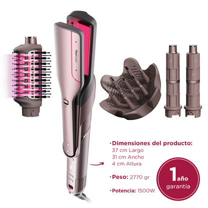 Shark Flexfusion Multiestilizador Cabello Rizado y Ondulado - 4 Accesorios