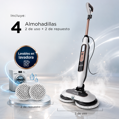Trapeador a Vapor Shark S8201 Pisos Duros con Steam Blaster
