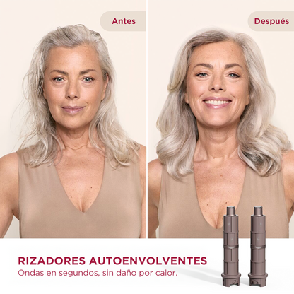 Shark Flexfusion Multiestilizador Cabello Rizado y Ondulado - 4 Accesorios