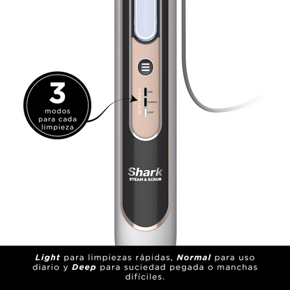 Trapeador a Vapor Shark S8201 Pisos Duros con Steam Blaster