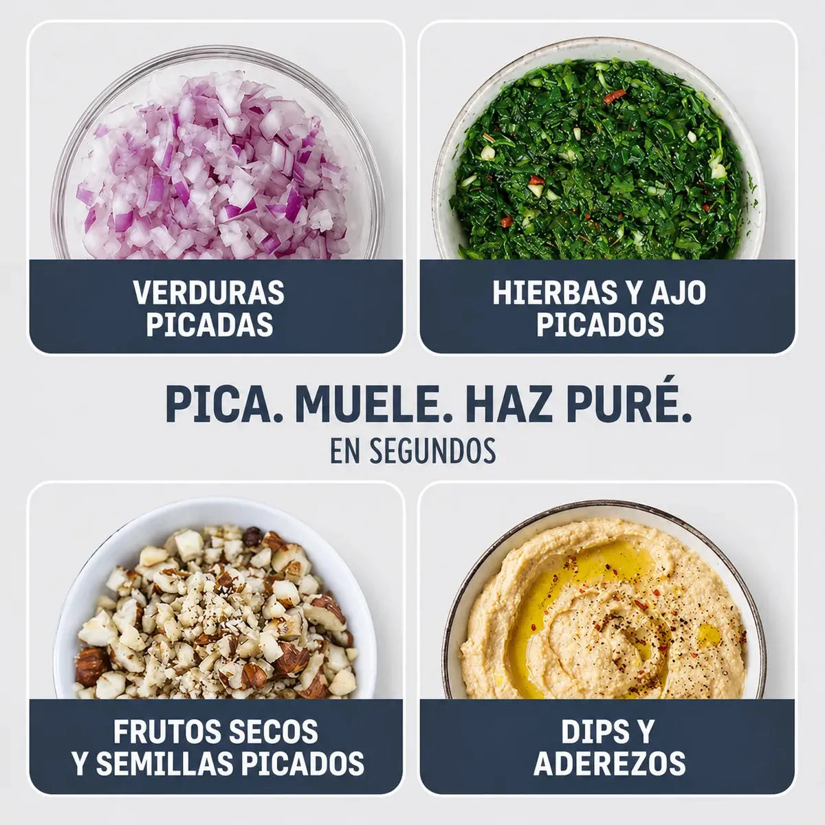 Ninja® Procesador de Alimentos Nj100Gr 200W Negro
